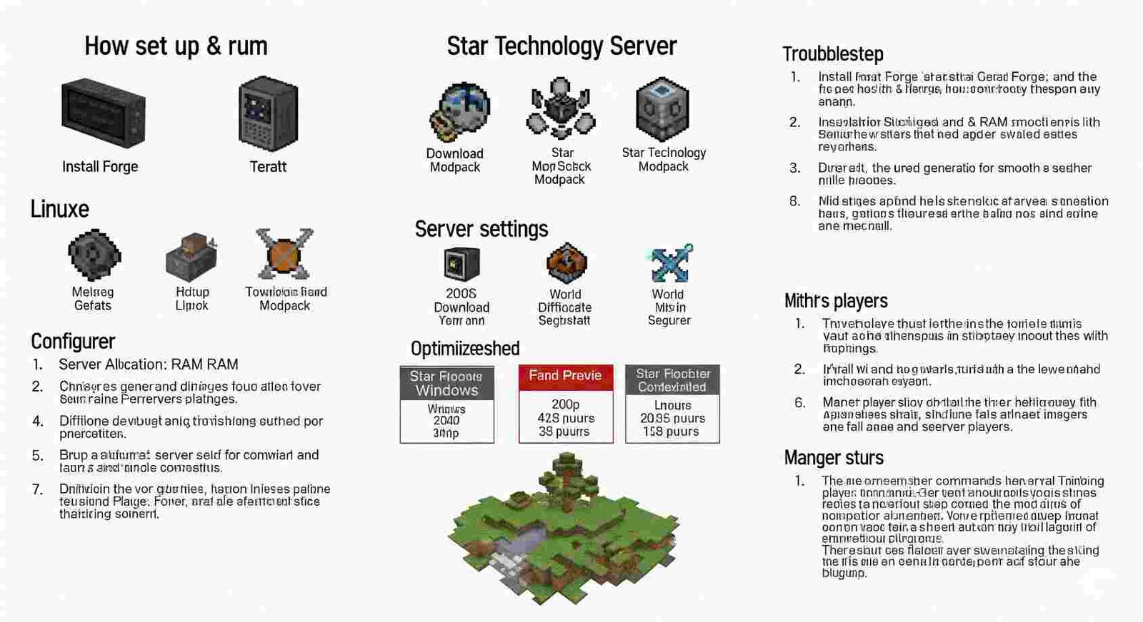 how to run star technology modpack server minecraft