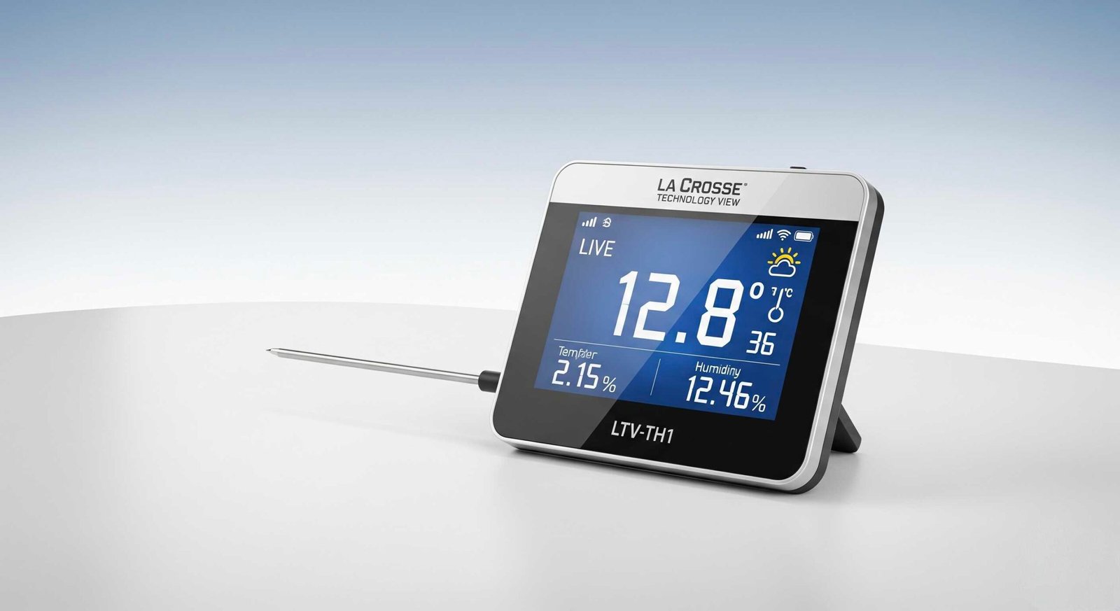 Stay Informed with Precision: la crosse technology view ltv-th1 - connected temperature 28 la crosse technology view ltv-th1 - connected temperature